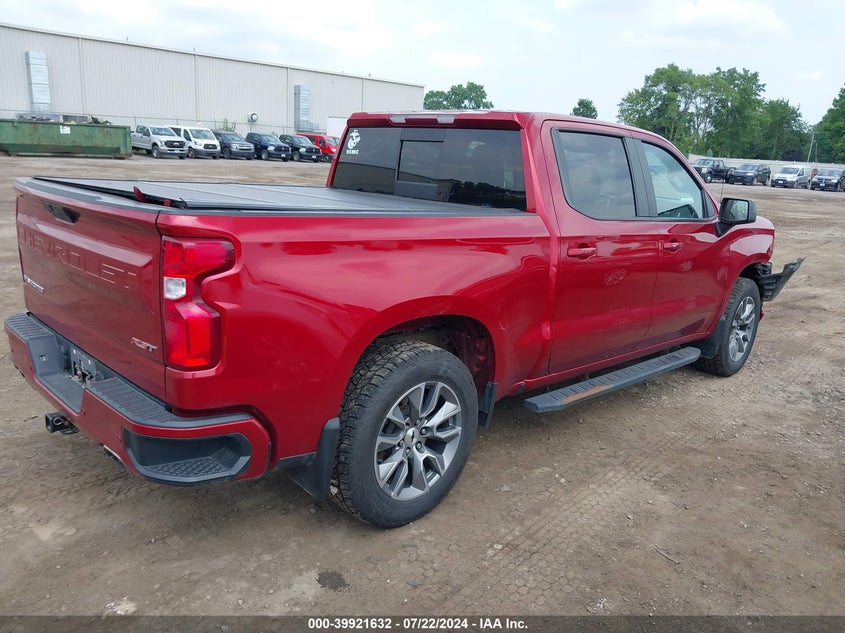 2021 CHEVROLET SILVERADO 1500 4WD  SHORT BED RST - 1GCUYEED0MZ139422