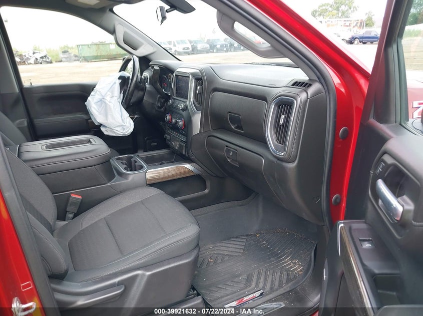 2021 CHEVROLET SILVERADO 1500 4WD  SHORT BED RST - 1GCUYEED0MZ139422