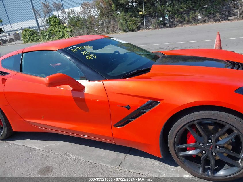 2019 Chevrolet Corvette Stingray VIN: 1G1YB2D73K5102181 Lot: 39921636