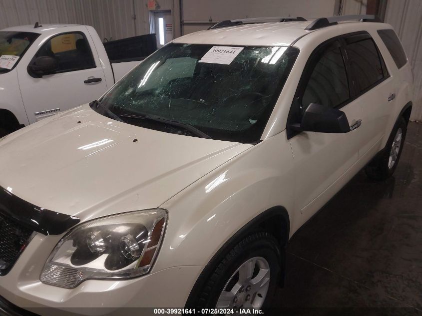 2010 GMC Acadia Sle VIN: 1GKLVLED6AJ230959 Lot: 39921641