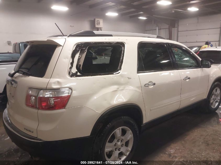 2010 GMC Acadia Sle VIN: 1GKLVLED6AJ230959 Lot: 39921641