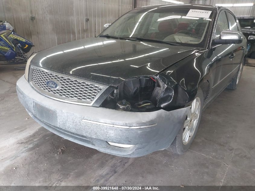 2005 Ford Five Hundred Limited VIN: 1FAHP28165G100826 Lot: 39921648