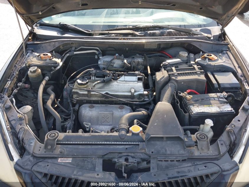 2004 Mitsubishi Lancer Es VIN: JA3AJ26E64U036336 Lot: 39921650