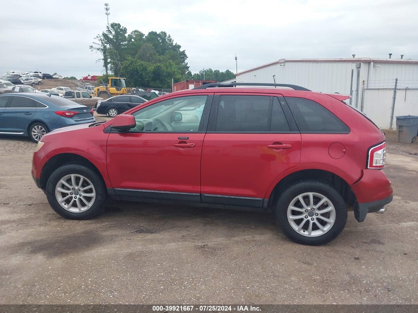 2007 Ford Edge Sel VIN: 2FMDK38C07BB14774 Lot: 39921667