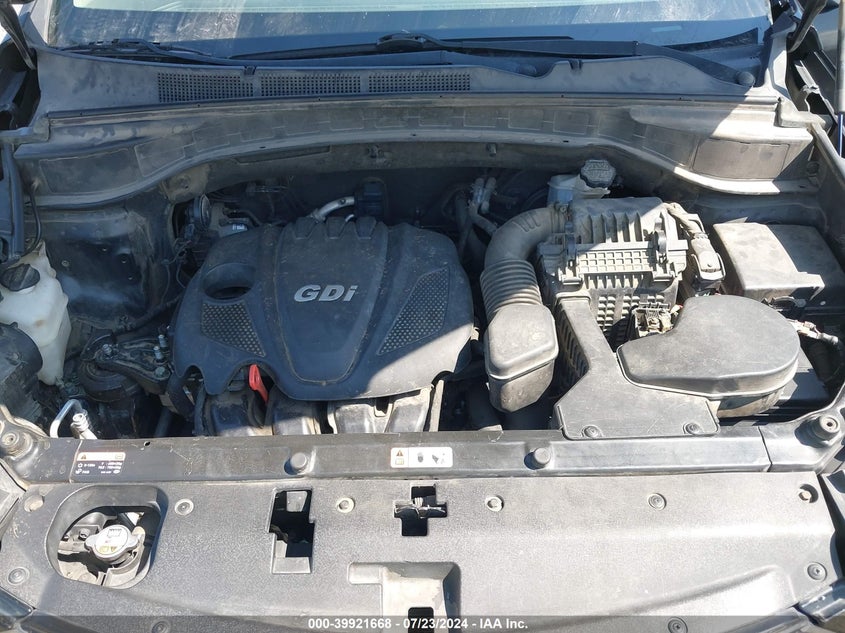 2013 Hyundai Santa Fe Sport VIN: 5XYZT3LBXDG006515 Lot: 39921668