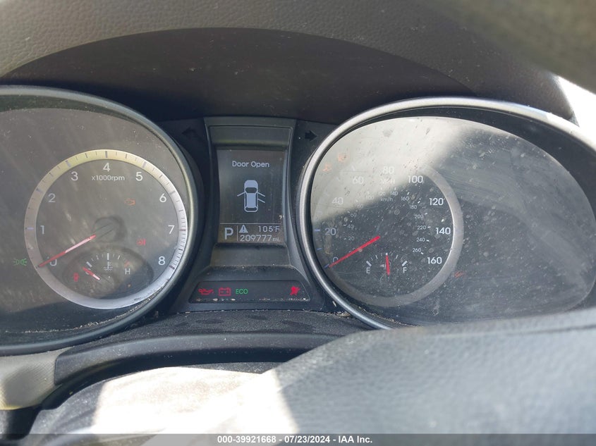 2013 Hyundai Santa Fe Sport VIN: 5XYZT3LBXDG006515 Lot: 39921668