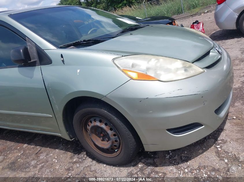 2006 Toyota Sienna Ce VIN: 5TDZA23C36S549039 Lot: 39921673