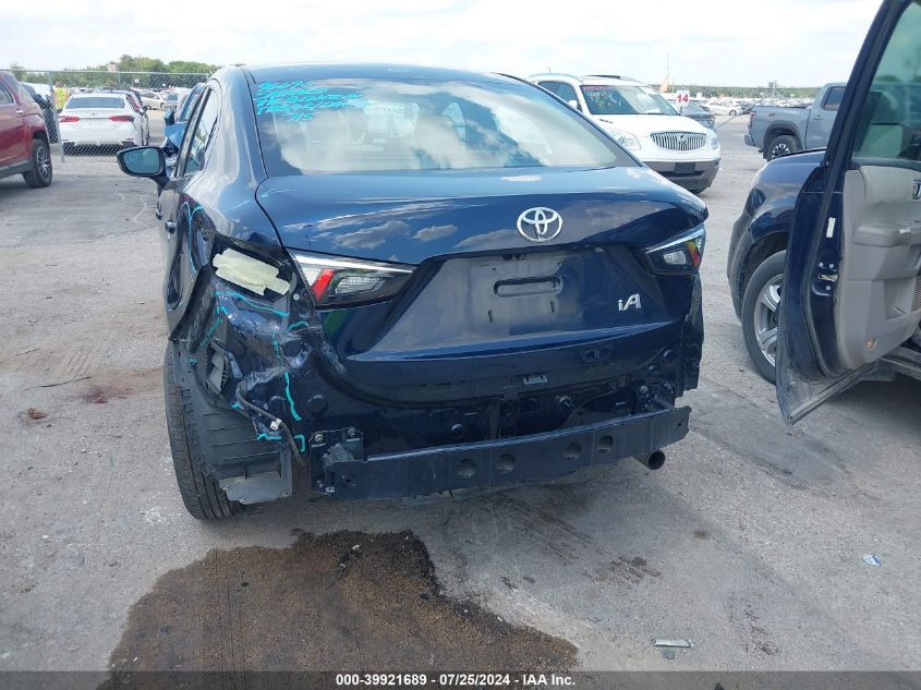 2018 Toyota Yaris Ia VIN: 3MYDLBYV7JY327380 Lot: 39921689