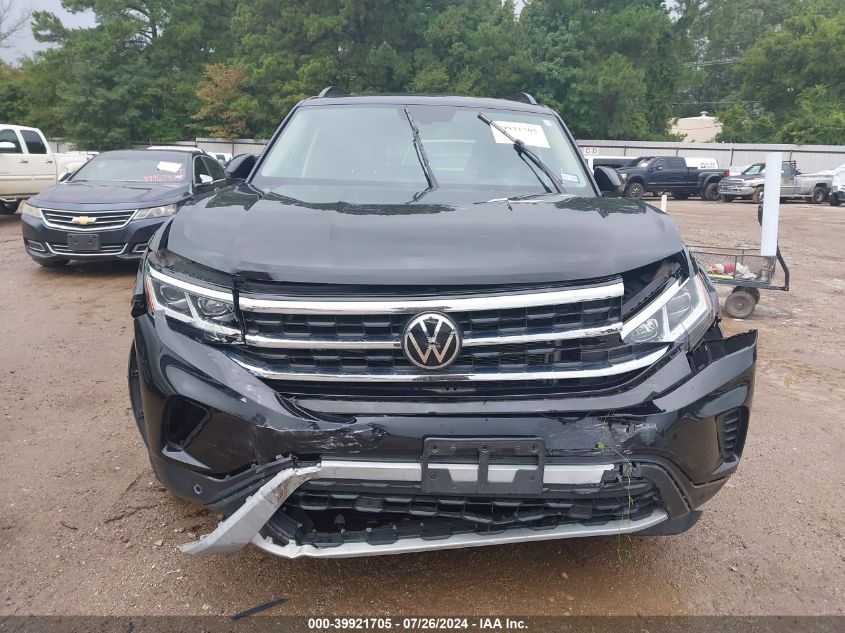 2021 Volkswagen Atlas 3.6L V6 Se W/Technology VIN: 1V2JR2CA2MC549647 Lot: 39921705