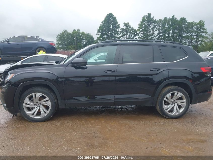 2021 Volkswagen Atlas 3.6L V6 Se W/Technology VIN: 1V2JR2CA2MC549647 Lot: 39921705