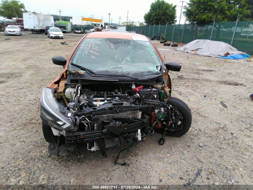 2021 Nissan Versa Sr Xtronic Cvt VIN: 3N1CN8FV7ML892341 Lot: 39921713