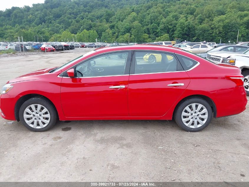 2017 Nissan Sentra Sv VIN: 3N1AB7AP1HL678194 Lot: 39921733