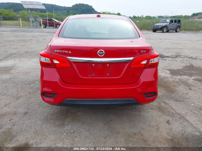 2017 Nissan Sentra Sv VIN: 3N1AB7AP1HL678194 Lot: 39921733