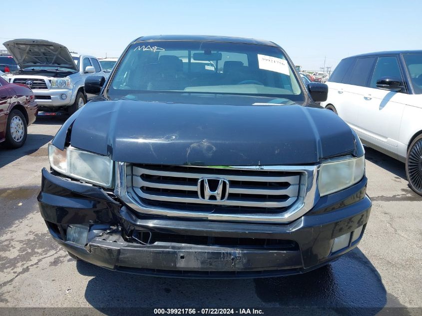 2012 Honda Ridgeline Rtl VIN: 5FPYK1F50CB002592 Lot: 39921756