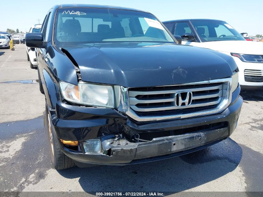 2012 Honda Ridgeline Rtl VIN: 5FPYK1F50CB002592 Lot: 39921756