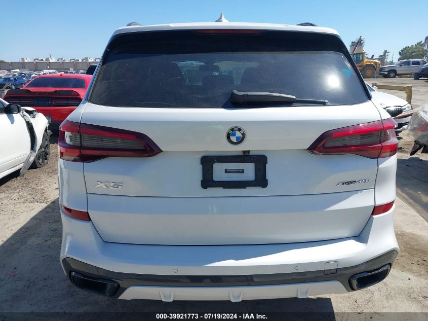 2020 BMW X5 xDrive40I VIN: 5UXCR6C09L9C86109 Lot: 39921773