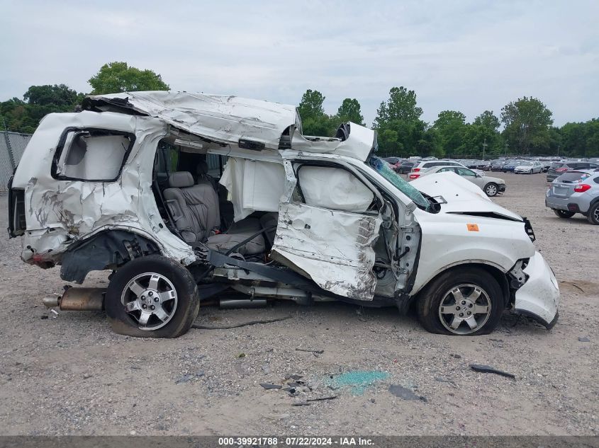 2011 Honda Pilot Touring VIN: 5FNYF4H91BB025876 Lot: 39921788