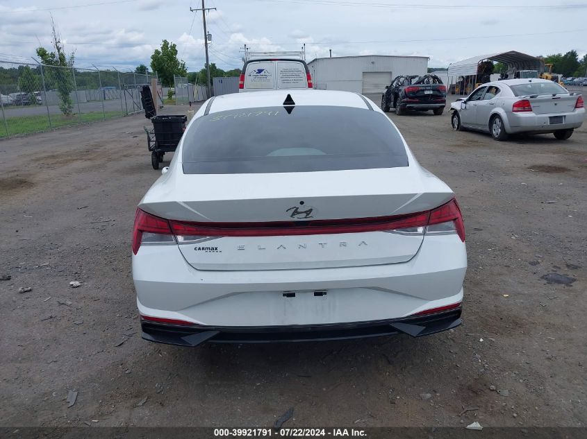 2022 Hyundai Elantra Sel VIN: 5NPLN4AG1NH072398 Lot: 39921791