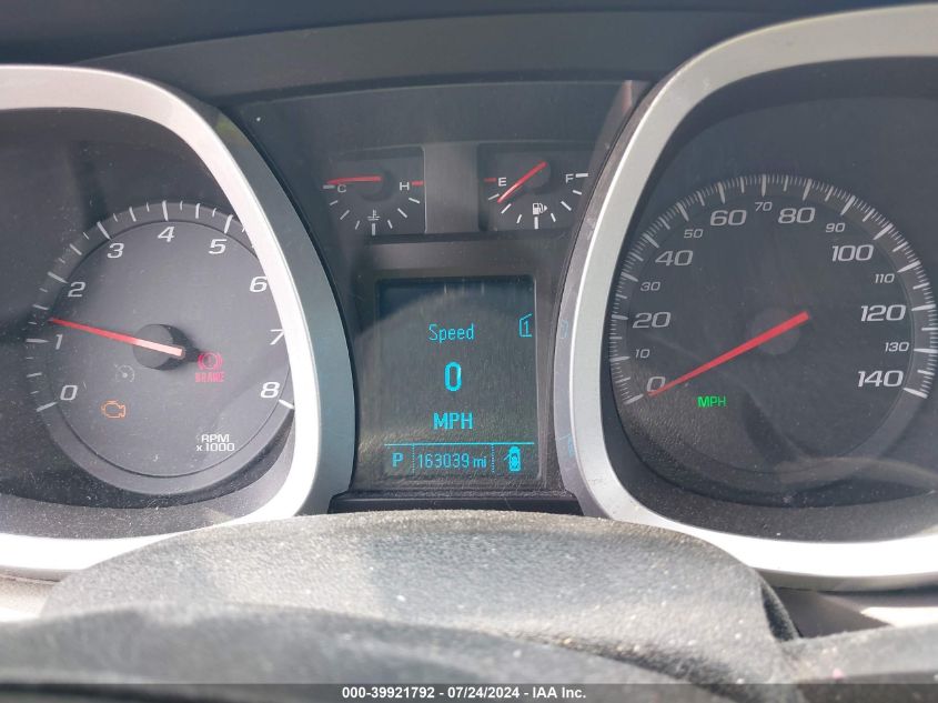 2012 Chevrolet Equinox 1Lt VIN: 2GNFLEEK7C6236754 Lot: 39921792