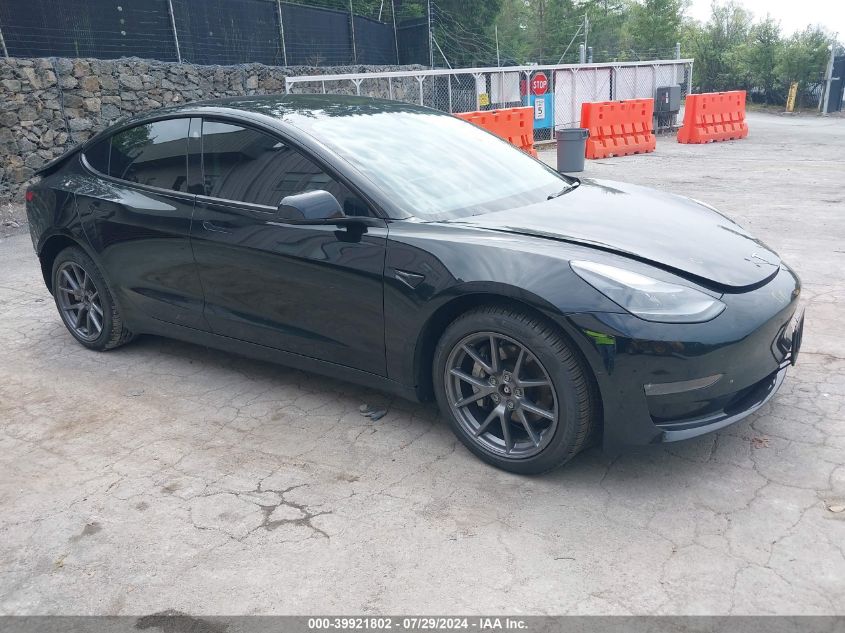 5YJ3E1EB5NF246548 2022 TESLA MODEL 3 - Image 1