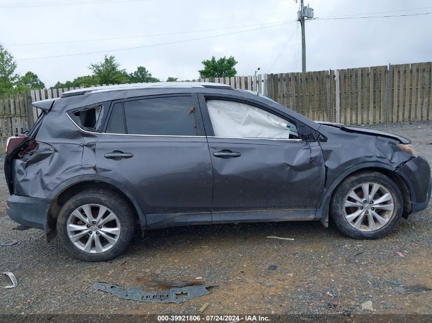 2013 Toyota Rav4 Limited VIN: 2T3DFREV2DW006599 Lot: 39921806