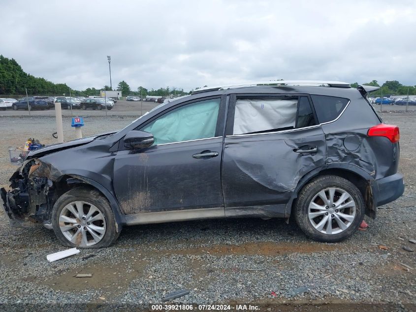 2013 Toyota Rav4 Limited VIN: 2T3DFREV2DW006599 Lot: 39921806