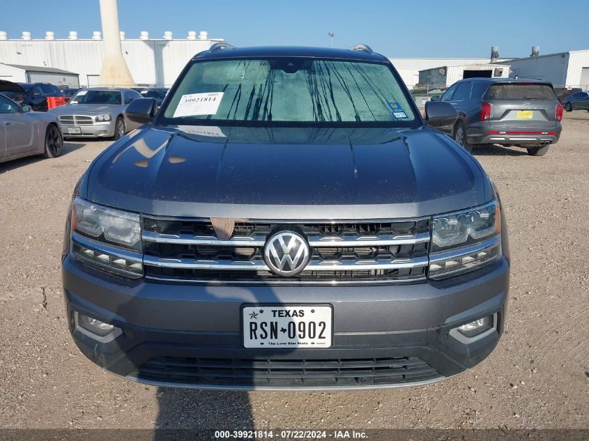 2019 Volkswagen Atlas 3.6L V6 Sel VIN: 1V2MR2CA0KC536874 Lot: 39921814