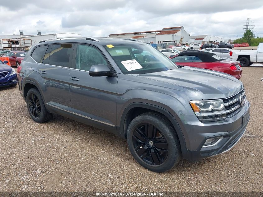 2019 Volkswagen Atlas 3.6L V6 Sel VIN: 1V2MR2CA0KC536874 Lot: 39921814