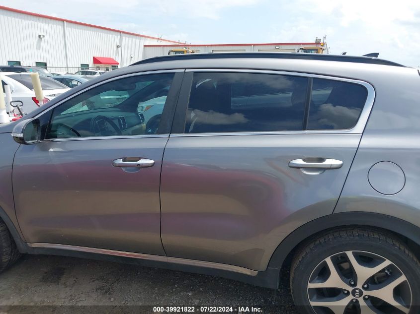 2018 Kia Sportage Sx Turbo VIN: KNDPR3A68J7392789 Lot: 39921822