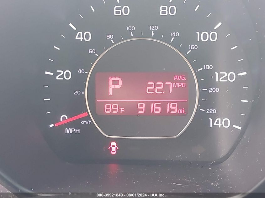 2016 Kia Soul ! VIN: KNDJN2A22G7264873 Lot: 39921849