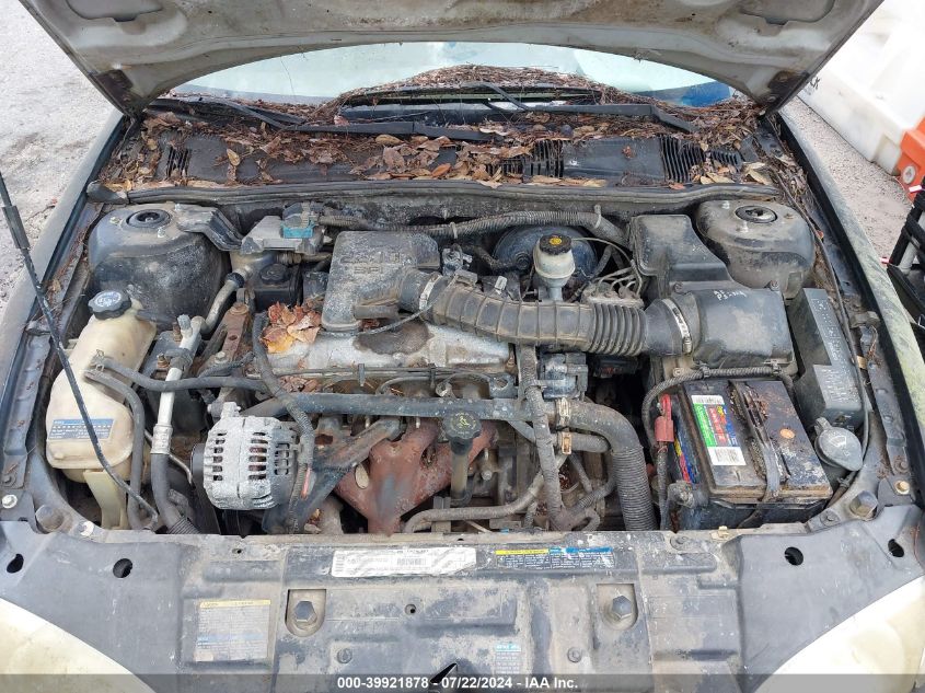 2002 Chevrolet Cavalier VIN: 1G1JC524927231250 Lot: 39921878