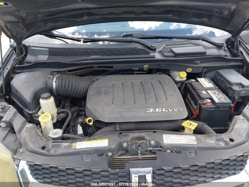 2013 Dodge Grand Caravan Sxt VIN: 2C4RDGCG7DR527199 Lot: 39921897