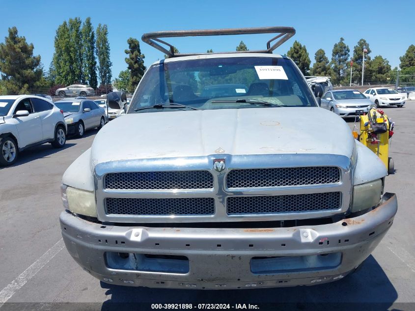 1996 Dodge Ram 1500 VIN: 1B7HC16X4TS579751 Lot: 39921898