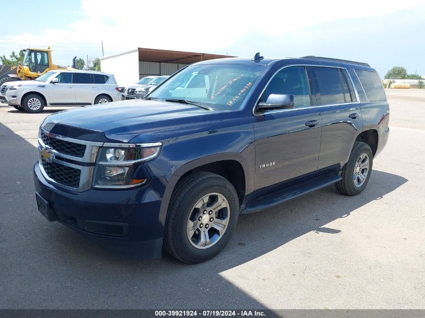 2019 Chevrolet Tahoe Ls VIN: 1GNSKAEC0KR158856 Lot: 39921924