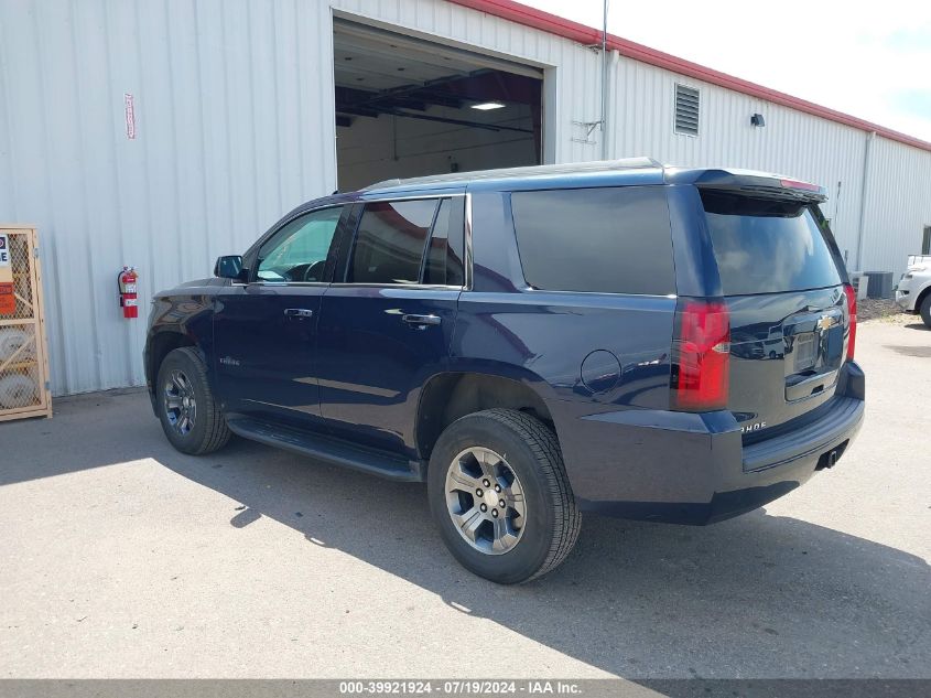 2019 Chevrolet Tahoe Ls VIN: 1GNSKAEC0KR158856 Lot: 39921924