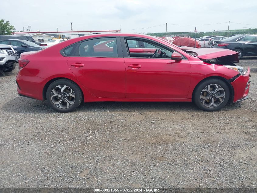 2019 Kia Forte Lxs VIN: 3KPF24AD2KE086306 Lot: 39921955