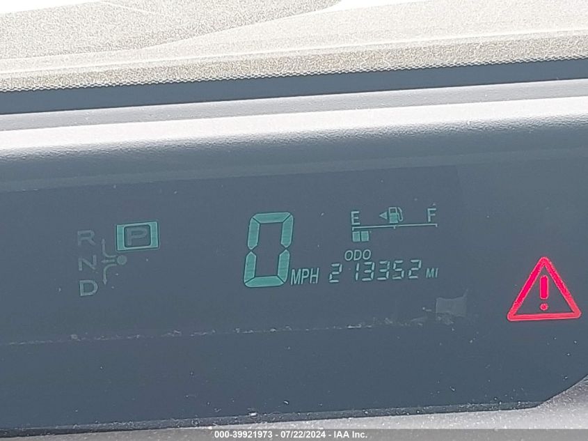 2008 Toyota Prius VIN: JTDKB20U187749443 Lot: 39921973