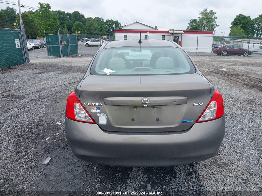 2012 Nissan Versa 1.6 Sv VIN: 3N1CN7APXCL867970 Lot: 39921991