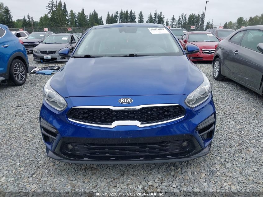 2021 Kia Forte Ex VIN: 3KPF54AD8ME411034 Lot: 39922001