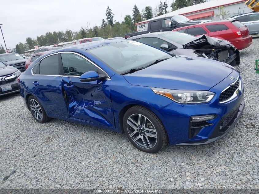2021 Kia Forte Ex VIN: 3KPF54AD8ME411034 Lot: 39922001