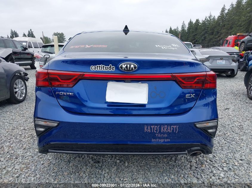 2021 Kia Forte Ex VIN: 3KPF54AD8ME411034 Lot: 39922001