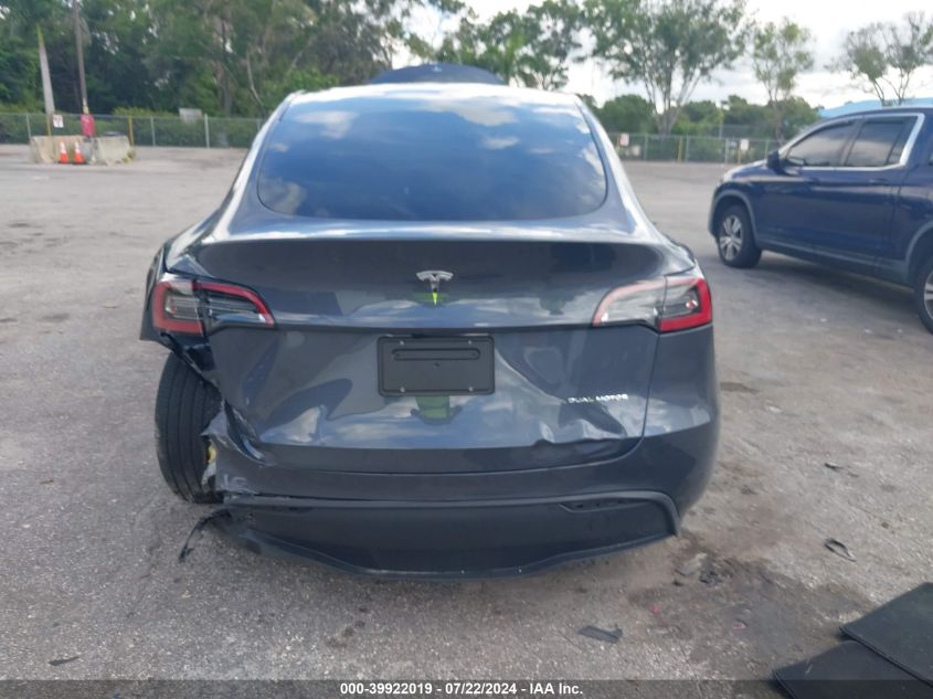 2023 TESLA MODEL Y AWD/LONG RANGE DUAL MOTOR ALL-WHEEL DRIVE - 7SAYGDEE7PA208267