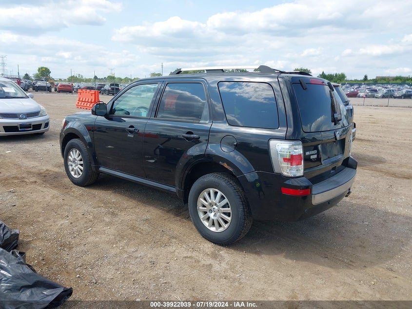 2010 Mercury Mariner Premier VIN: 4M2CN9HG6AKJ19675 Lot: 39922039