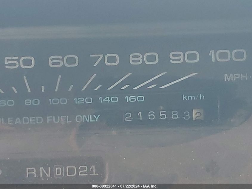 1993 Chevrolet Caprice Classic VIN: 1G1BL53E5PW100034 Lot: 39922041