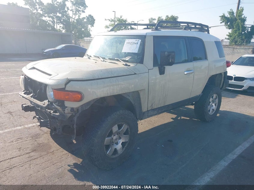 2008 Toyota Fj Cruiser VIN: JTEBU11F38K021569 Lot: 39922044