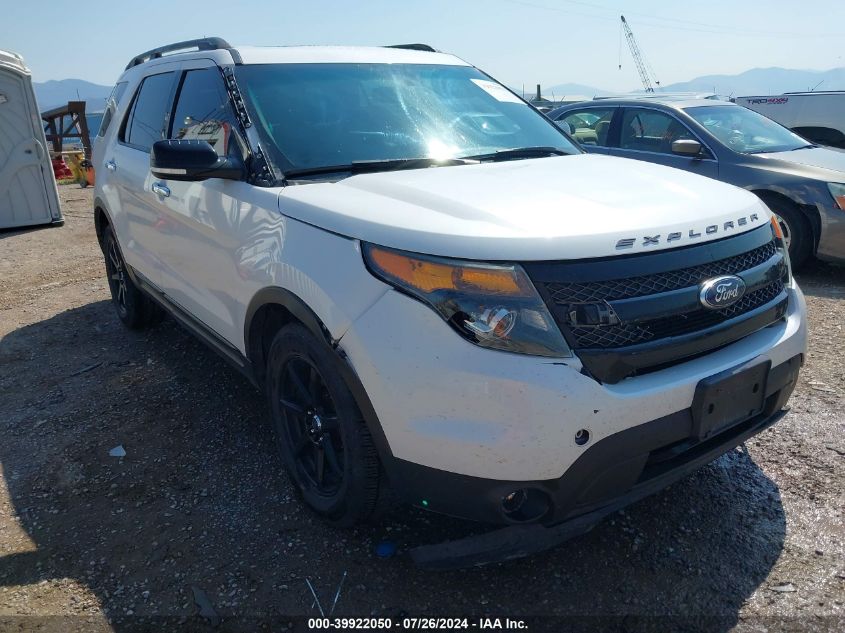 2014 Ford Explorer Sport VIN: 1FM5K8GT7EGC43572 Lot: 39922050