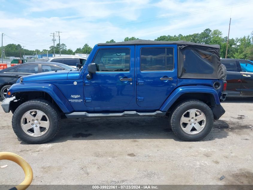 2010 Jeep Wrangler Unlimited Sahara VIN: 1J4HA5H14AL103393 Lot: 39922061