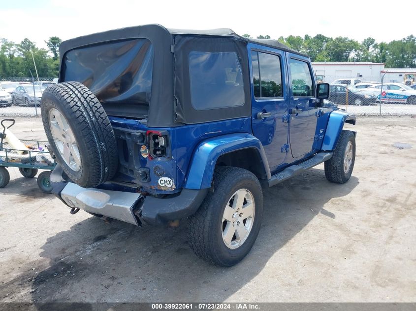 2010 Jeep Wrangler Unlimited Sahara VIN: 1J4HA5H14AL103393 Lot: 39922061