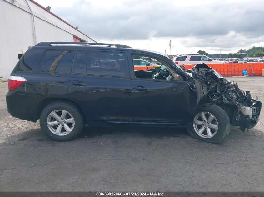 2010 Toyota Highlander Se V6 VIN: 5TDJK3EH5AS034562 Lot: 39922066