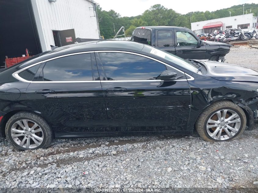 2016 Chrysler 200 Limited Platinum VIN: 1C3CCCAB5GN179126 Lot: 39922100